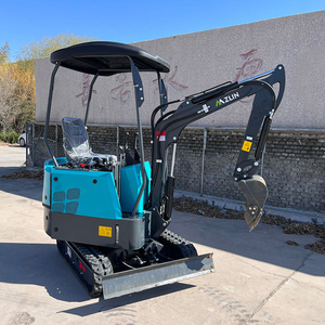 Mini-excavatrice multifonctionnelle de 1700 kg, homologuée EPA, petite excavatrice sur chenilles de 1,7 tonne, machine à godet diesel, norme EPA Euro 5 - Product Image 1