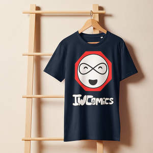 Camiseta con Logotipo de IW Comics para Hombre, Corte Ajustado Personalizado, Lavado Ácido, Transpirable, Sostenible, Diseño Sólido en Tejidos de 200g y 220g - Product Image 1