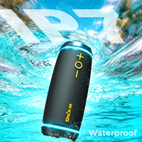 Nouveau produit : Enceinte sans fil W-King D220 étanche IPX7 avec basses profondes, enceinte de fête, enceintes portables TWS, gadgets cool