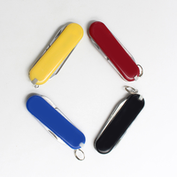 Personalisierbarer Logo-Werbeartikel Schlüsselanhänger Multitool Schere Miniklappmesser