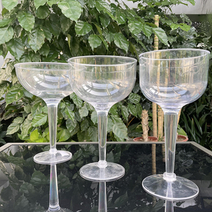 Bestseller 55oz Wiederverwendbare Polycarbonat Große Margarita-Gläser Riesige Plastik-Cocktail-Margarita-Becher - Product Image 6