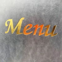 Logo doré personnalisé en cuir PU couverture rigide de menu de restaurant 10 poches en pvc livre de menu en cuir gris