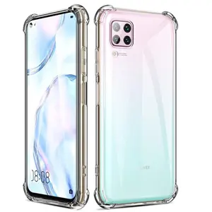 Luxury Shockproof Silicone TPU Case for Huawei Nova 5 5T 5I 6 6SE 7I Pro P20 P40 Mate 30 lite Y8P Y9S For Honor 20 20S V30