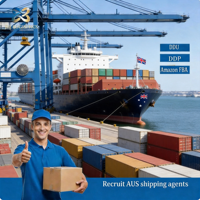 Service de logistique porte-à-porte DDP DDU, consolidation de fret, exportateur, transport maritime vers l'Australie