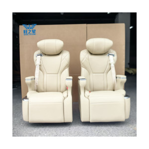 <span class=keywords><strong>Toyota</strong></span> Hiace Van Captain Seat MPV Massage Limousine Hyundai V Class avant en cuir sièges VIP inclinables pour voitures modifiées - Product Image 2