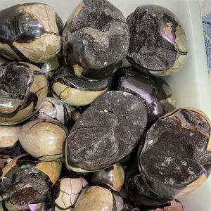 Bán Buôn Đá Tự Nhiên Septarium Đá Hóa Thạch Geode Trứng Thạch Anh Pha Lê Chạm Khắc Trang Trí Trứng - Product Image 6