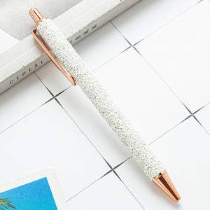 Personalized Wholesale Retractable Ball Glitter Shiny <b>Pen</b> With Ballpoint Pink Ink Custom Metal Luxury <b>Multi</b> <b>Color</b> Free Samples - Product Image 6