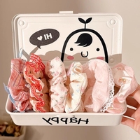 YAOYU Pita rambut anak-anak ala Korea, ikat rambut besar, bunga lucu untuk anak perempuan, kuncir, tali elastis tinggi