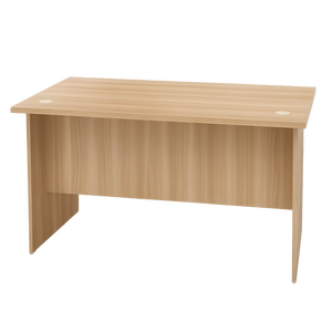 Escritorio de Oficina Rectangular de Madera Moderno y Elegante con Diseño Minimalista para Estaciones de Trabajo o Entornos de Estudio en el Hogar - Product Image 3