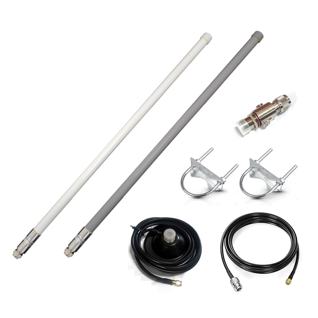 12Dbi 2.4Ghz Outdoor Wifi Antenna,Omni Directional 2.4G Wifi Fiberglass Antenna Antena For Wireless Router