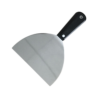 Couteau à plâtre professionnel multifonction Kinley, le plus vendu, outil à usage industriel, spatule à double face conique en acier inoxydable