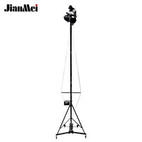 Jianmei léger portable 3-6M caméra électrique bras grue contrôleur prise de vue zoom focalisation ouverture rassemblement diffusion en direct