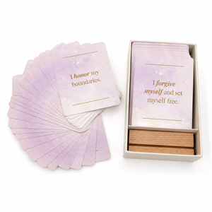 Großhandel: Gestalten Sie Ihre eigenen lustigen Affirmationskarten für die tägliche psychische Gesundheit und Unterstützung bei Behinderungen, mit Ständer - Product Image 1