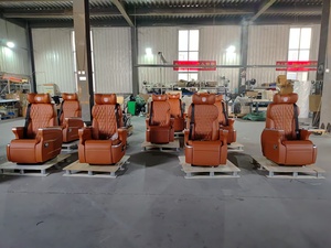 Asientos de Auto Reclinables de Lujo <span class=keywords><strong>Wang</strong></span> <span class=keywords><strong>Zhi</strong></span> Xing Vip, Modificados en Cuero Impermeable para Sprinter Alphard - Product Image 3