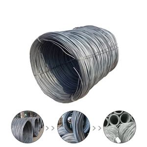 ลวดเหล็กกล้าคาร์บอนต่ำ Sae1008 Q195 ขนาด 5.5 มม. 6 มม. 6.5 มม. 8 มม. ลวดเหล็กคาร์บอน - Product Image 2