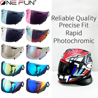 Visière de moto photochromique pour RX-7X/V RX7X CORSAIR-X NEO XD VAS-V ASTRO-GX VECTOR-X Defiant-X Quantum-X Signet-X