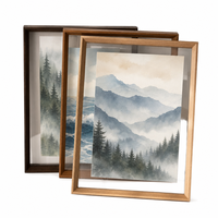 Cadre photo en bois au design moderne et durable, artisanat pour galerie, cadre photo et décoration intérieure, vente en gros, cadre photo créatif en MDF