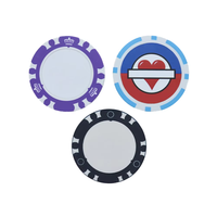 Marqueurs de balle de golf magnétiques personnalisés PRIMUS GOLF Professional Sports, jetons de poker amovibles, logo personnalisé