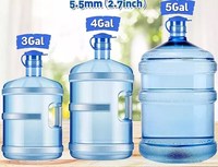 Bouchon de bouteille d'eau en silicone recyclé de qualité alimentaire de 5 gallons