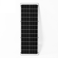 Lampadaire solaire LED IP65 6000K ultra lumineux, faible entretien, en alliage d'aluminium, petit MOQ, logo personnalisé