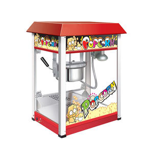 Máquina de Palomitas de Maíz Automática Mini de Acero Inoxidable 220V para Uso Comercial y Doméstico, Ideal para Tiendas de Alimentos y la Elaboración de Palomitas Dulces - Product Image 1