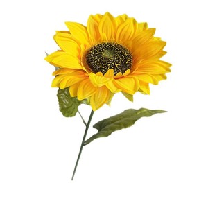Flor Artificial de Girasol Jinxi, Rama Individual, Flor de Seda Realista, Decoración para Bodas, Adorno para Sala de Estar - Product Image 4