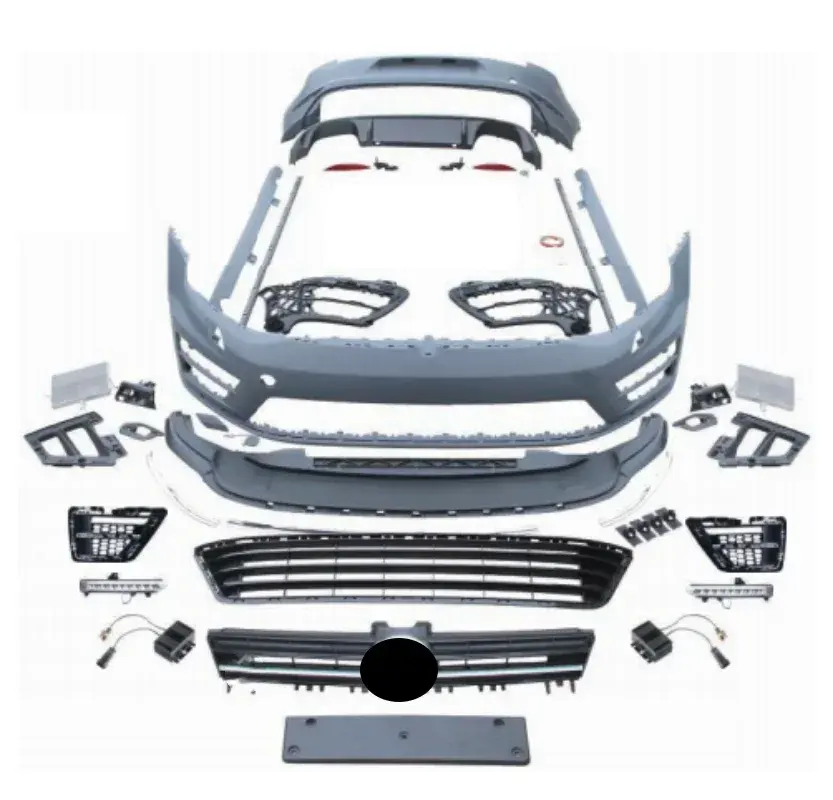 Bodykit Voor Achterbumper Zijrok Assemblage Voor Volkswagen Vw Golf 7 Upgrade 7r Kit Voorschop Auto-Accessoires