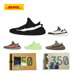 Original Box Retro 350 V2 High Quality Tennis Sneakers Walking Style Shoes Sports Men Shoes Womens Casual YYeizzy 350 Shoes