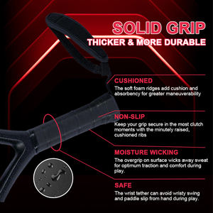 Raqueta de Pá<span class=keywords><strong>del</strong></span> Sunrise Factory Personalizada para Deportes al Aire Libre, Fibra de Carbono 12K de Alta Calidad, Núcleo de EVA, 260x260mm, 260g, la Mejor Raqueta de Pá<span class=keywords><strong>del</strong></span> - Product Image 3