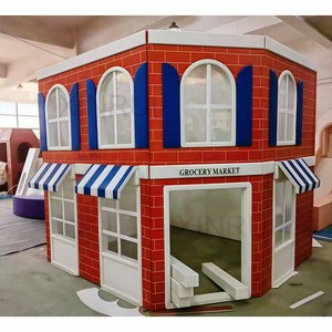 Nghề Nghiệp chuyên nghiệp theo chủ đề thị trấn trẻ em với thiết bị sân chơi trẻ em trong nhà cho một trung tâm học tập toàn diện - Product Image 2