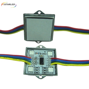 Dc12v ws2811 ws2801 ws2811 vuông thông minh đa màu kỹ thuật số lập trình 35mm 36mm 4LED <span class=keywords><strong>SMD5050</strong></span> RGB pixel LED chuỗi mô-đun - Product Image 3