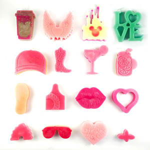 Handmade <b>Resin</b> Casting <b>Molds</b> for DIY Decorative Ornaments Ins Style <b>Silicone</b> Love scented candle <b>Mold</b> 2798 - Product Image 2