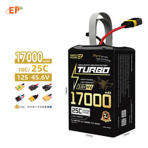 EP 트렌드 배터리 제조업체 Lipo 배터리 팩 3.7V UAV 감시 14S 무인 항공기 배터리 Lipo 6s12s 40C 22000Mah <span class=keywords><strong>30h</strong></span> - Product Image 3