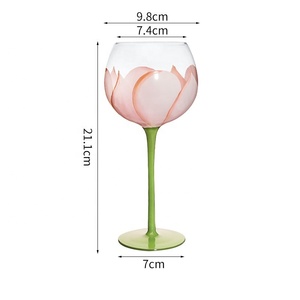 Madou 440ml fabbrica fornito di alta qualità dipinto a mano calice per vino Gin Tonic Gin tazza per bere - Product Image 3