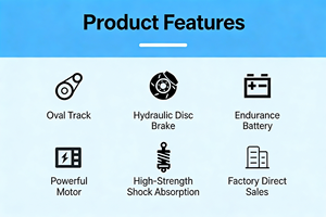 Scooter électrique haut de gamme et <span class=keywords><strong>trottinette</strong></span> tout-terrain à neige, modèle de tourisme, haute puissance 36V, capacité de charge 150kg - Vente Flash - Product Image 5