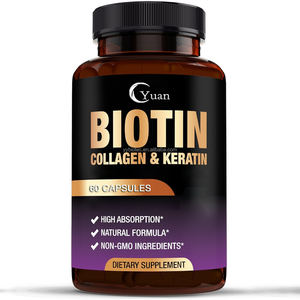 Vitamines pour la croissance des <span class=keywords><strong>cheveux</strong></span> à marque privée : Biotine, Collagène, Kératine, Acide Hyaluronique – Capsules pour Hommes, Femmes, Ongles, <span class=keywords><strong>Cheveux</strong></span> et Peau - Product Image 3