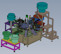 Ligne de production de machine d'assemblage automatique de pulvérisateur à gâchette haute vitesse 2023