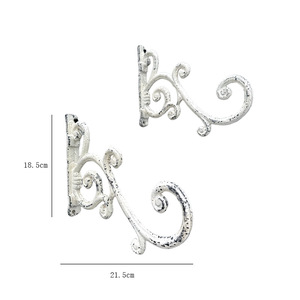 Pot <span class=keywords><strong>de</strong></span> fleurs mural Virtue And Respect, 20 cm, en métal blanc, pour <span class=keywords><strong>jardin</strong></span> extérieur - Product Image 5