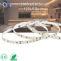 Bande LED SMD 2835 120 LED/m DC24V CRI90 Haute Luminosité 3000K-6500K pour Éclairage de Meubles de Cuisine et Maison Garantie 3 Ans
