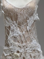 Robe de mariée classique coupe trapèze pour la mère de la mariée, style corset, ornée de perles, idéale pour la plage, romantique, avec fleurs, grande taille, antistatique