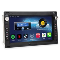 Lecteur DVD de voiture Erisin ES6609VB Android 14.0 pour VW POLO BORA SHARAN PASSAT GPS Sat CarPlay Autoradio GPS Lecteur DVD de voiture