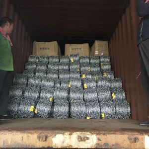 Kawat Berduri Terpilin Normal Elektro Galvanis <span class=keywords><strong>2.0mm</strong></span> Untai Ganda 21cm 25kg untuk Zimbabwe - Product Image 6