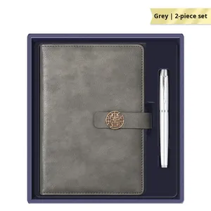 Business Gift <b>Set</b> Customized Chinese Style Metal Insulated Cup & <b>Notebook</b> for Opening Events Customers & Employees Souvenir - Product Image 6