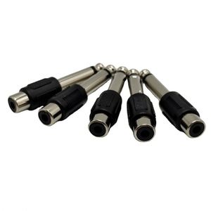 Adaptador <span class=keywords><strong>Mono</strong></span> de <span class=keywords><strong>6.35</strong></span> mm Macho a <span class=keywords><strong>RCA</strong></span> Hembra, Conector de 2 Polos de <span class=keywords><strong>6.35</strong></span>, Conector Hembra <span class=keywords><strong>RCA</strong></span>, Conector <span class=keywords><strong>Mono</strong></span> de <span class=keywords><strong>6.35</strong></span> Macho a Hembra <span class=keywords><strong>RCA</strong></span> - Product Image 5