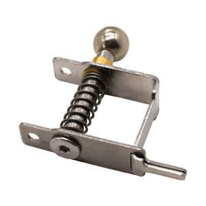 Connecteur d'angle trapézoïdal <span class=keywords><strong>en</strong></span> métal <span class=keywords><strong>en</strong></span> forme de L, plaque haute et basse pression, accessoires de quincaillerie pour meubles fixes - Product Image 6