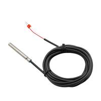 Pt1000 PTC Thermistor Waterproof Stainless Steel Sensor Probe 1000/3000/5000MM Durable High Precision Industrial Heat