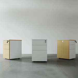 Armoire de rangement de bureau moderne en gros, armoire à dossiers mobile avec serrure pour bureau, maison, école, banque, en métal durable et mobile - Product Image 5
