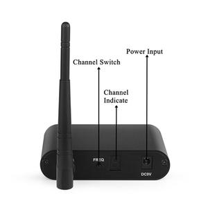 Transmetteur HIFI RF 5 canaux pour casque Disco silencieux, avec Microphone, livraison gratuite - Product Image 3