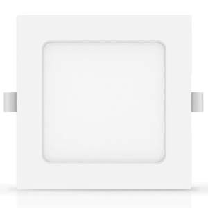 Downlight LED E6 Empotrable Cuadrado de 6W con Luz Cálida. ideal para proporcionar una iluminación acogedora y eficiente en - Product Image 1