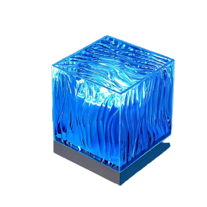 16 colores romántico dinámico Aurora noche luz onda proyección luz hogar techo decoración cristal lámpara de mesa - Product Image 1